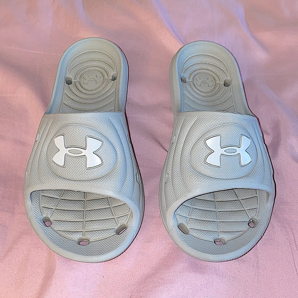 Boys under armour slides
